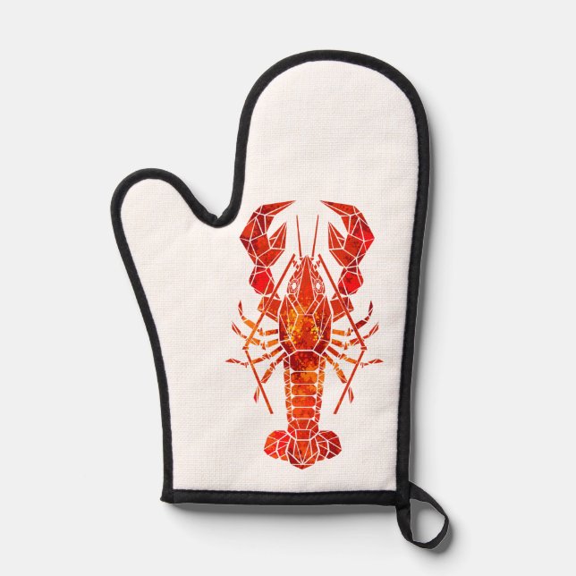 Homard polygonal rouge (Recto)