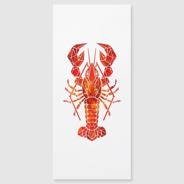 Homard polygonal rouge (Devant)