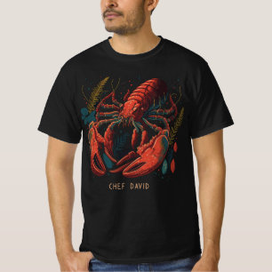 Homard roux Nom du chef T-shirt