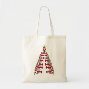 Homard sapin de Noël mignon fête vilain sac fourre