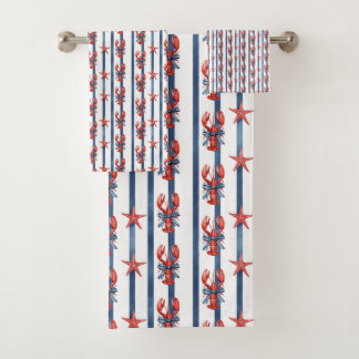 Homards et étoiles de mer coquettes