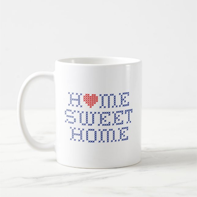Home Sweet Home Café Mug (Gauche)
