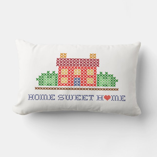 Home Sweet Home Coussin (Recto)