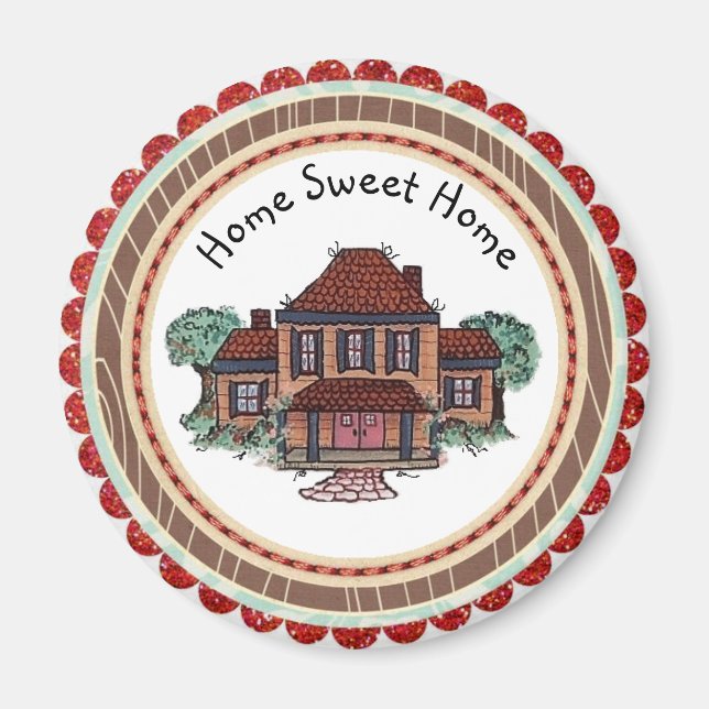 Home Sweet Home Magnet (Devant)