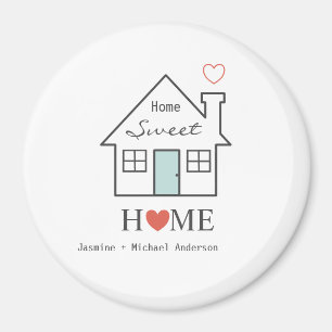 Home Sweet Home Magnet personnalisé