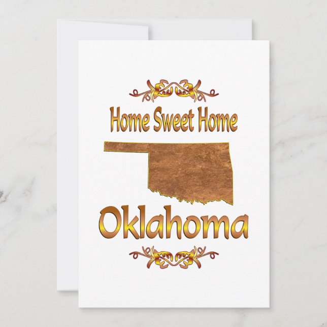 Home Sweet Home Oklahoma (Devant)