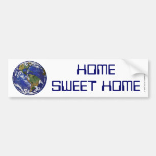 Home Sweet Home Sticker pour pare-chocs Terre