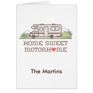 Home Sweet Motor Home Card