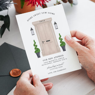 Home Sweet New Home Moving Invitation