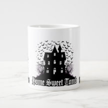 Home Sweet Tomb Mug | Funny Gothic Halloween Cup