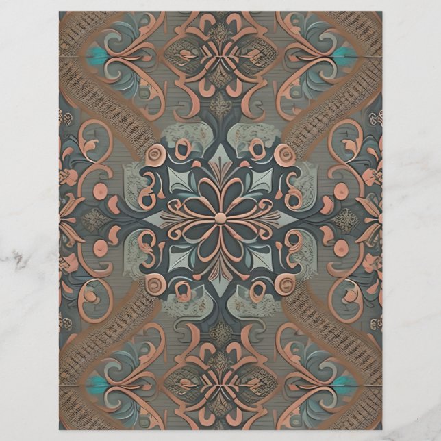 Homely cottage pattern (Devant)