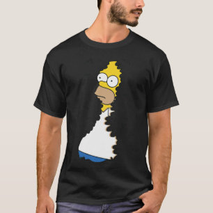 Homer Dans Les Haies T-Shirt Classique