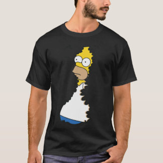 Homer Dans Les Haies T-Shirt Classique