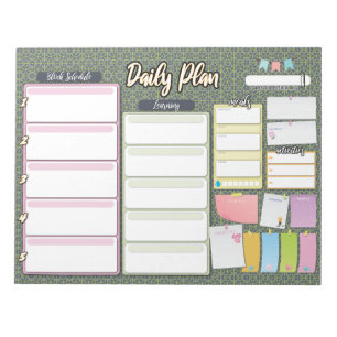 HOMESCHOOL DAIN PLANNER bloc-notes