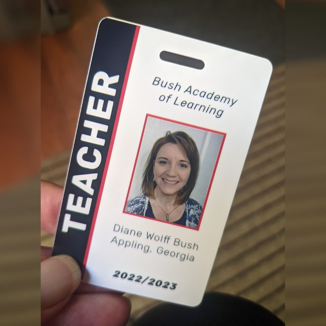 Homeschool Teacher ID Badge (Créateur téléchargé)