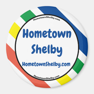 Hometown Shelby Fun Coloris Magnet