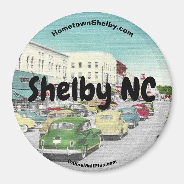 HometownShelby.com Magnet CN Shelby (Devant)