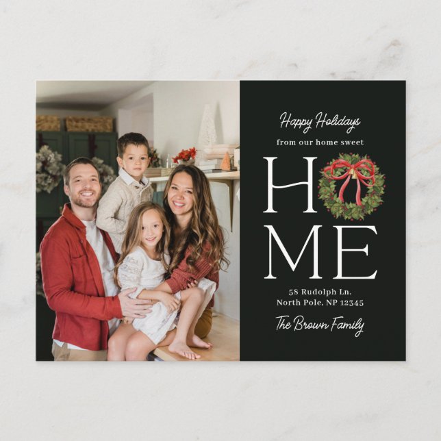 Homey Greeting Moving Faire-part Carte postale (Devant)