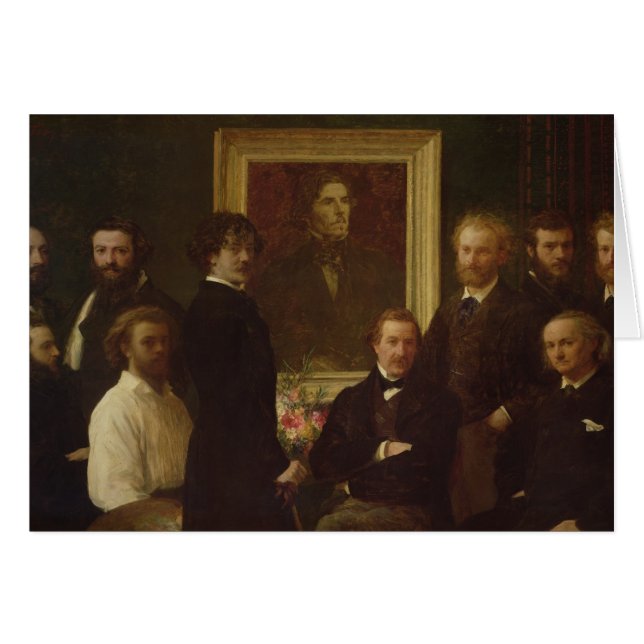 Hommage à Delacroix, 1864 (Devant horizontal)
