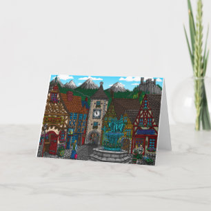 Hommage à la carte de voeux d'Europa