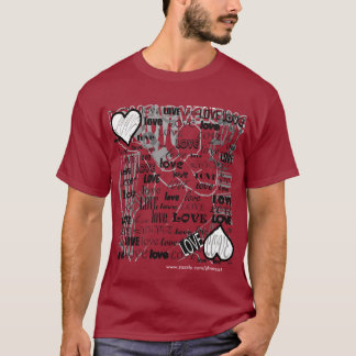 Hommage à l'amour T-shirt - Customisé