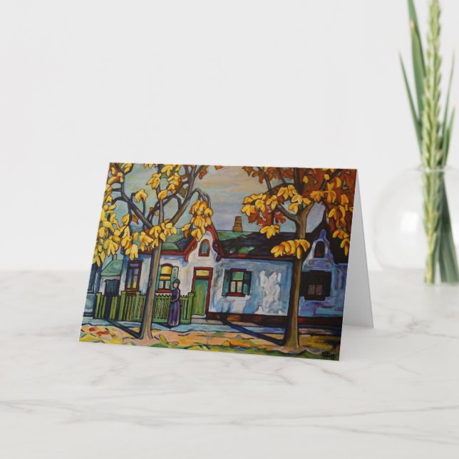 Hommage à Lawren Harris - Carte de voeux (Devant)