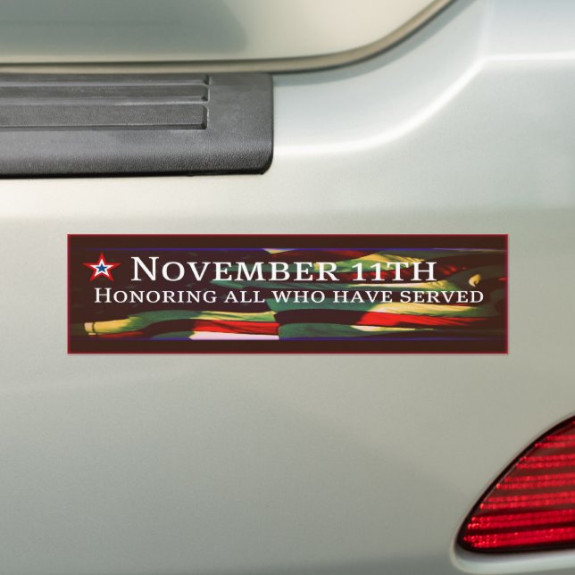 Hommage À Tous Ceux Qui Ont Servi Un Sticker Pour  (En voiture)