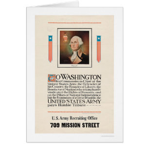 Hommage d'armée vers Washington