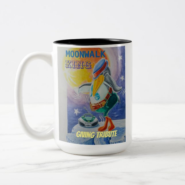 Hommage de papa à la tasse royale (Gauche)