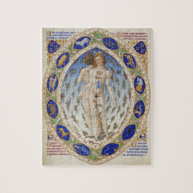 Homme anatomique - puzzle (Vertical)