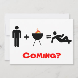 homme + BBQ = Détente, Tu viens ?