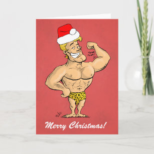 Cartes De Vœux Homme Muscle Zazzle Fr