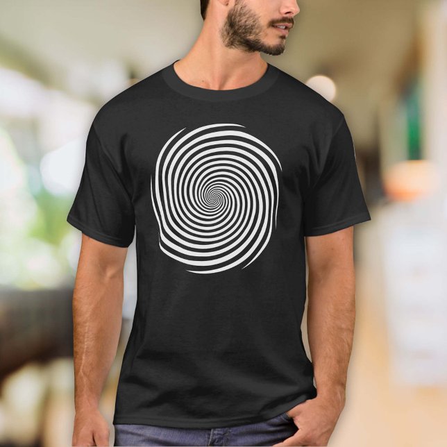 Homme de Mystère Hypnose Spirale T-shirt (Créateur téléchargé)