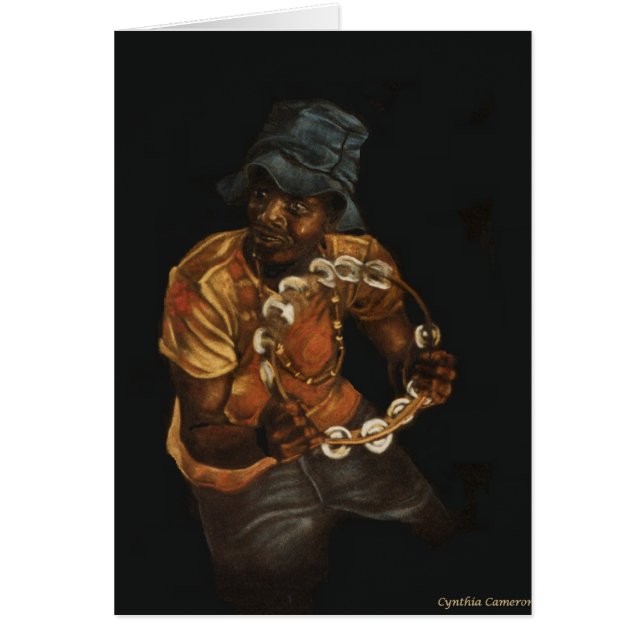 Homme de tambour de basque (Devant)