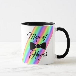 Homme d'honneur Black Bow Cravate de café Mug