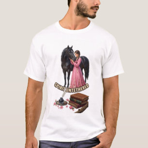 Homme Élégant Avec Femme Rose Et T-Shirt De Sac De