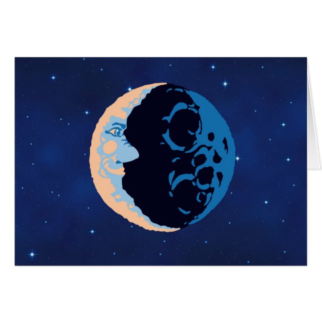 Homme en lune (Devant horizontal)