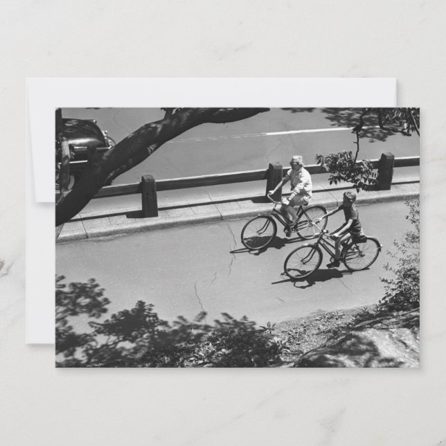 Homme et garçon Cyclisme (Devant)