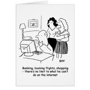 Homme incompétent sur ordinateur