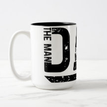 Homme Mythe Légende Papa Café Mug