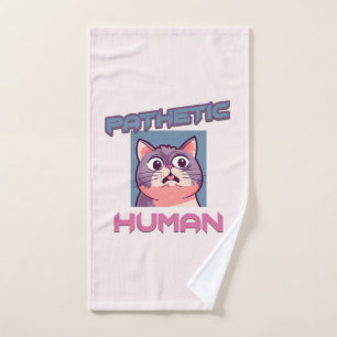 Homme pathétique - Drôle conception de chat