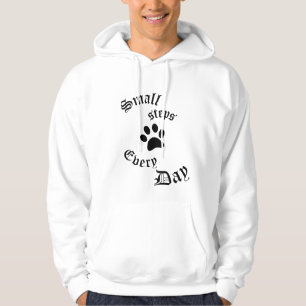 Homme Sweat à capuche Petits Pas Chaque Jour