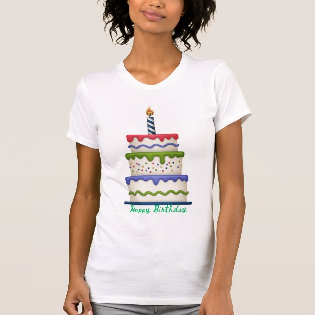 Homme t-shirt fille d'anniversaire (Devant)
