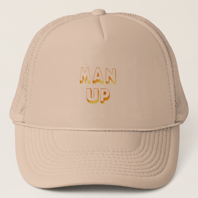 Homme vers le haut de casquette (Devant)