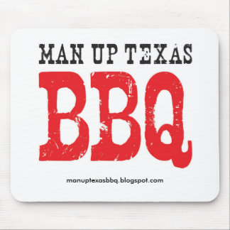 Homme vers le haut de tapis de souris