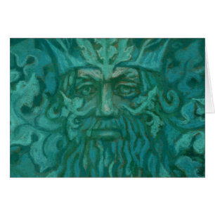 Homme vert, Roi de la forêt, Dieu païen, Art de l'