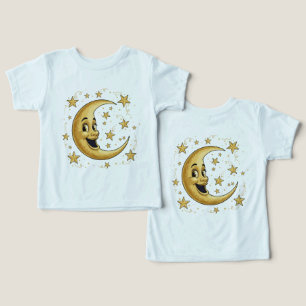 Homme Vintage Fantaisiste dans la Lune Céleste D