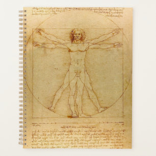 Homme vitruvien par Leonardo da Vinci