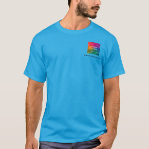Hommes d'affaires TShirts votre logo ici Employé