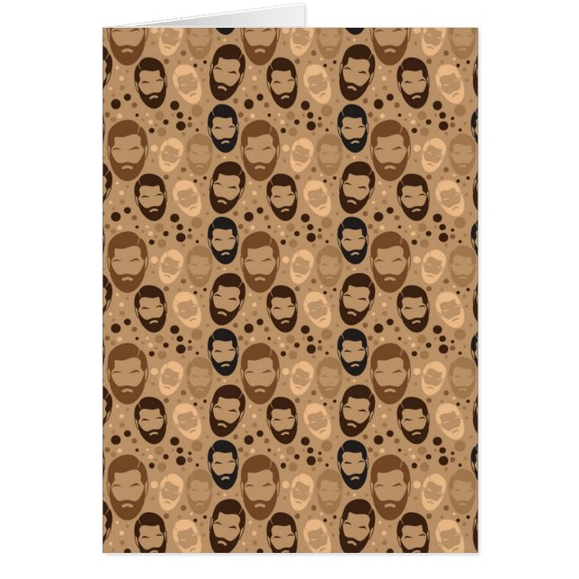 Hommes dans le motif de barbes (Devant)
